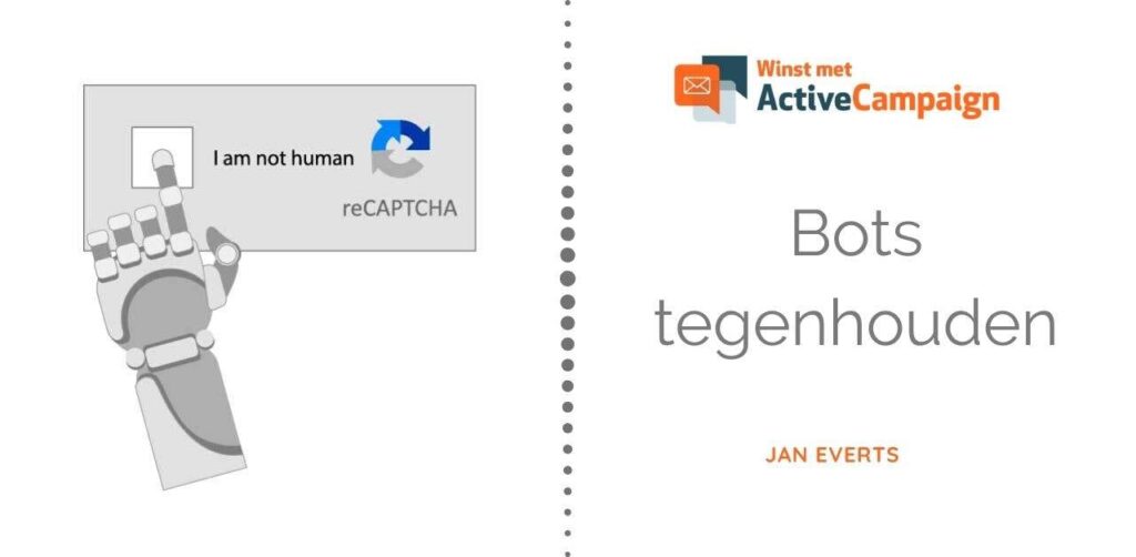 Winst met ActiveCampaign Ongewenste inschrijvingen op je opt-in formulier