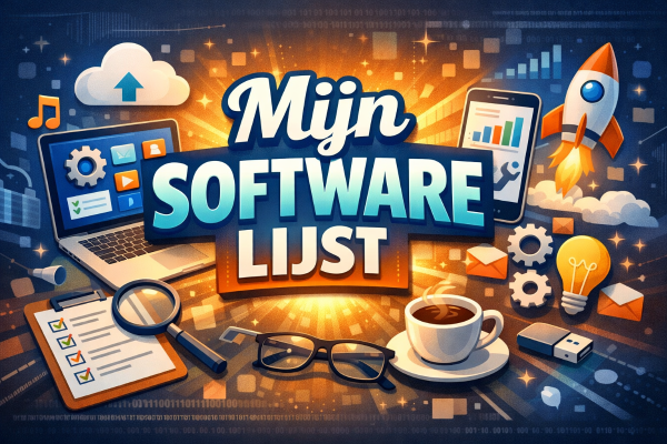 mijn software lijst