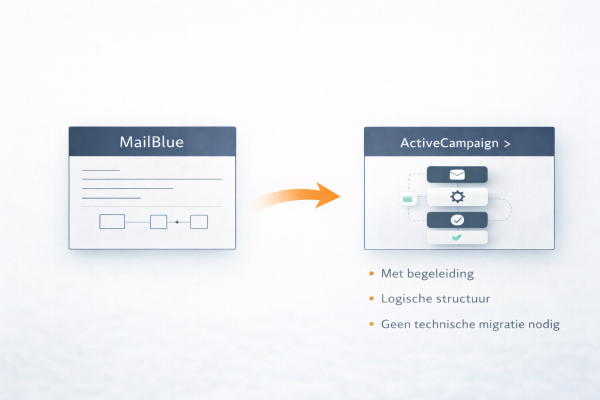 Jan Everts - Overstappen van MailBlue naar ActiveCampaign- hoe werkt het?
